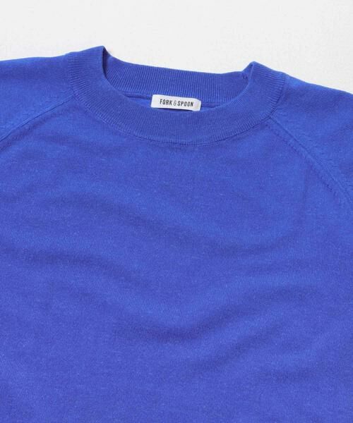 URBAN RESEARCH DOORS / アーバンリサーチ ドアーズ ニット・セーター | FORK&SPOON　ラグランスリーブニットTシャツ | 詳細7