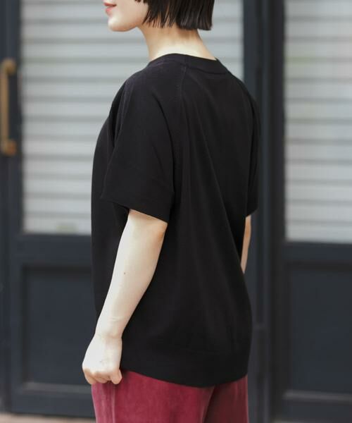 URBAN RESEARCH DOORS / アーバンリサーチ ドアーズ ニット・セーター | FORK&SPOON　ラグランスリーブニットTシャツ | 詳細12