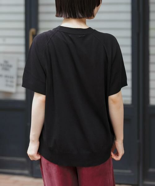 URBAN RESEARCH DOORS / アーバンリサーチ ドアーズ ニット・セーター | FORK&SPOON　ラグランスリーブニットTシャツ | 詳細13