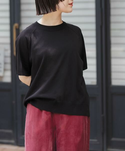 URBAN RESEARCH DOORS / アーバンリサーチ ドアーズ ニット・セーター | FORK&SPOON　ラグランスリーブニットTシャツ | 詳細15