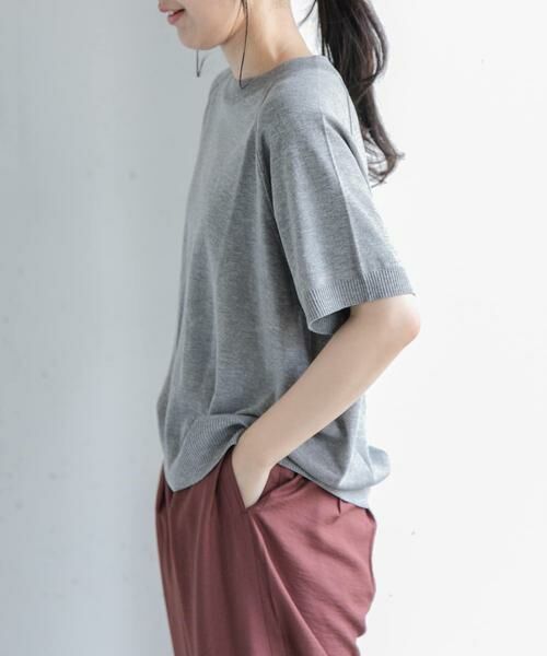 URBAN RESEARCH DOORS / アーバンリサーチ ドアーズ ニット・セーター | FORK&SPOON　ラグランスリーブニットTシャツ | 詳細21