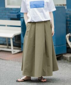 URBAN RESEARCH DOORS / アーバンリサーチ ドアーズ スカート | FORK&SPOON　タックフレアスカート