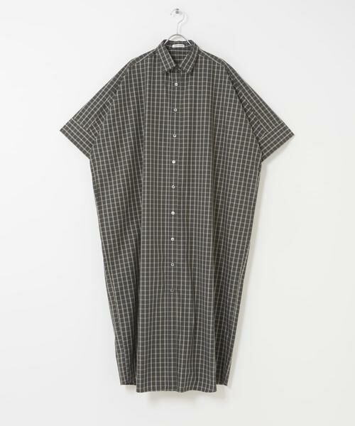 URBAN RESEARCH DOORS / アーバンリサーチ ドアーズ ワンピース | FORK&SPOON　ワイドシルエットシャツワンピース | 詳細18