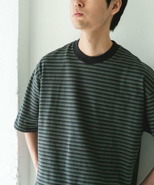 URBAN RESEARCH DOORS / アーバンリサーチ ドアーズ Tシャツ | OUTDOOREXCHANGE ボーダーTシャツ | 詳細1