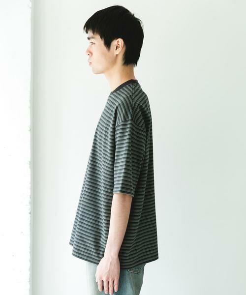 URBAN RESEARCH DOORS / アーバンリサーチ ドアーズ Tシャツ | OUTDOOREXCHANGE ボーダーTシャツ | 詳細16