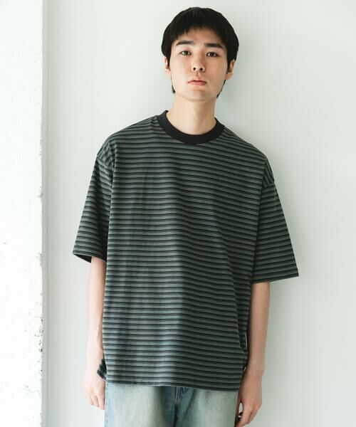 URBAN RESEARCH DOORS / アーバンリサーチ ドアーズ Tシャツ | OUTDOOREXCHANGE ボーダーTシャツ | 詳細2
