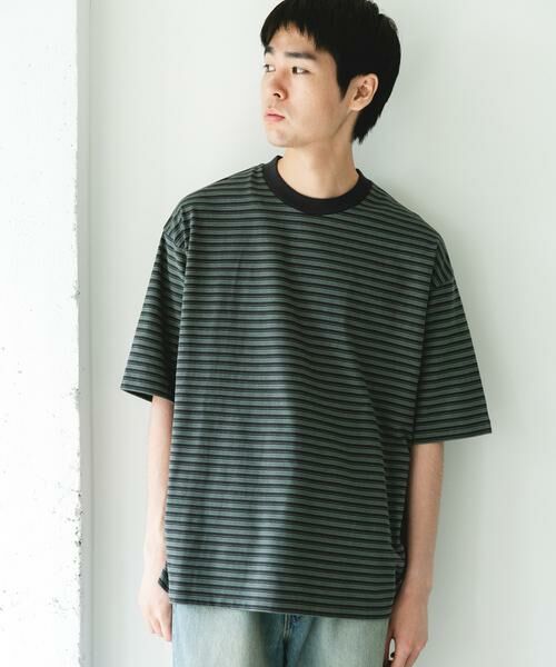 URBAN RESEARCH DOORS / アーバンリサーチ ドアーズ Tシャツ | OUTDOOREXCHANGE ボーダーTシャツ | 詳細3