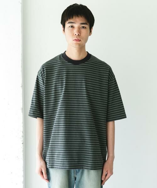 URBAN RESEARCH DOORS / アーバンリサーチ ドアーズ Tシャツ | OUTDOOREXCHANGE ボーダーTシャツ | 詳細7
