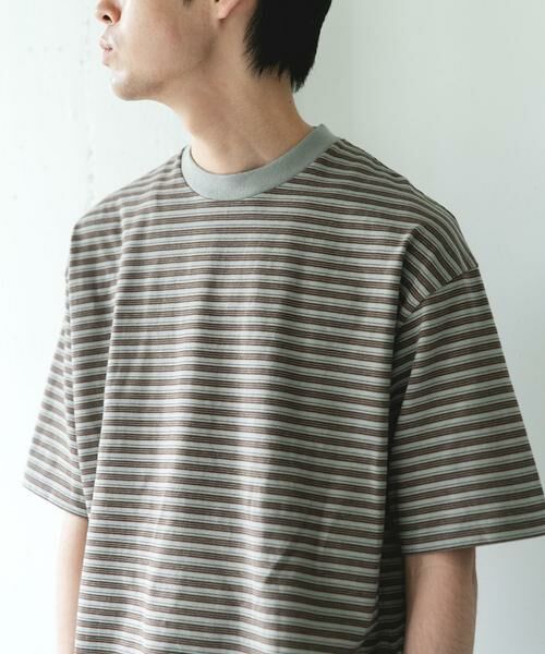 URBAN RESEARCH DOORS / アーバンリサーチ ドアーズ Tシャツ | OUTDOOREXCHANGE ボーダーTシャツ | 詳細15