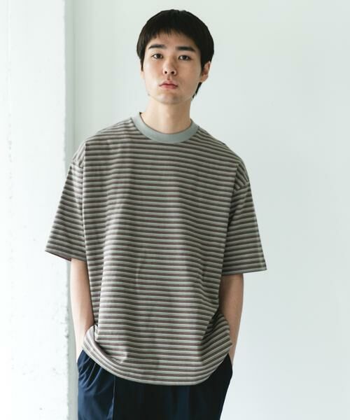 URBAN RESEARCH DOORS / アーバンリサーチ ドアーズ Tシャツ | OUTDOOREXCHANGE ボーダーTシャツ | 詳細16