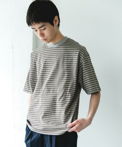 URBAN RESEARCH DOORS / アーバンリサーチ ドアーズ Tシャツ | OUTDOOREXCHANGE ボーダーTシャツ | 詳細17