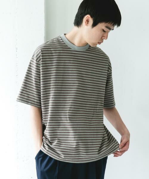 URBAN RESEARCH DOORS / アーバンリサーチ ドアーズ Tシャツ | OUTDOOREXCHANGE ボーダーTシャツ | 詳細18