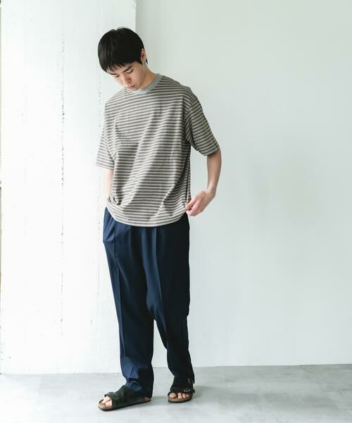 URBAN RESEARCH DOORS / アーバンリサーチ ドアーズ Tシャツ | OUTDOOREXCHANGE ボーダーTシャツ | 詳細20