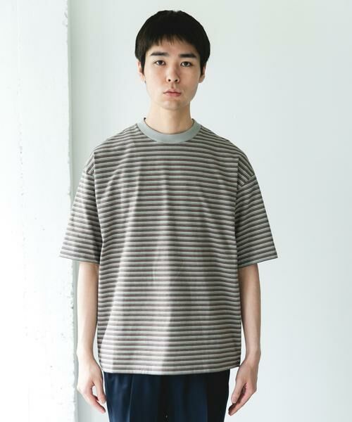 URBAN RESEARCH DOORS / アーバンリサーチ ドアーズ Tシャツ | OUTDOOREXCHANGE ボーダーTシャツ | 詳細21