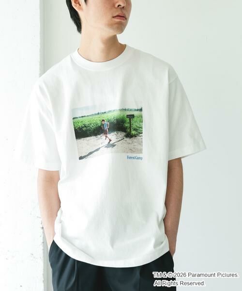 URBAN RESEARCH DOORS / アーバンリサーチ ドアーズ Tシャツ | Forrest Gump Short-Sleeve T-Shirts（ホワイト）