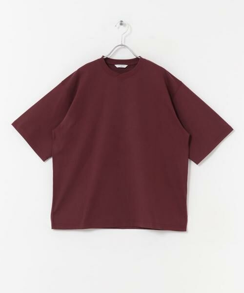 URBAN RESEARCH DOORS / アーバンリサーチ ドアーズ Tシャツ | Sorona ラウンドカラーショートスリーブTシャツ | 詳細1