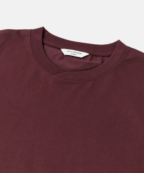 URBAN RESEARCH DOORS / アーバンリサーチ ドアーズ Tシャツ | 『速乾/接触冷感/UVカット』Sorona ラウンドカラーショートスリーブTシャツ | 詳細7