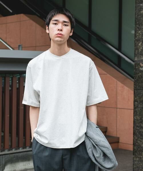 URBAN RESEARCH DOORS / アーバンリサーチ ドアーズ Tシャツ | 『速乾/接触冷感/UVカット』Sorona ラウンドカラーショートスリーブTシャツ | 詳細22