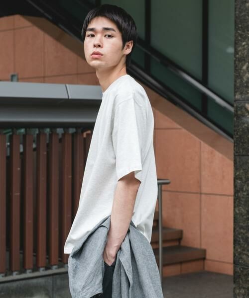 URBAN RESEARCH DOORS / アーバンリサーチ ドアーズ Tシャツ | 『速乾/接触冷感/UVカット』Sorona ラウンドカラーショートスリーブTシャツ | 詳細23