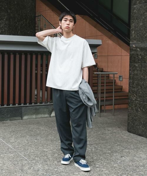 URBAN RESEARCH DOORS / アーバンリサーチ ドアーズ Tシャツ | 『速乾/接触冷感/UVカット』Sorona ラウンドカラーショートスリーブTシャツ | 詳細24