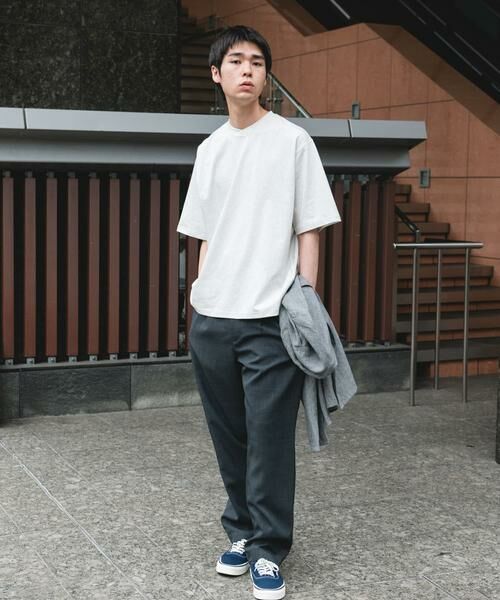 URBAN RESEARCH DOORS / アーバンリサーチ ドアーズ Tシャツ | 『速乾/接触冷感/UVカット』Sorona ラウンドカラーショートスリーブTシャツ | 詳細25