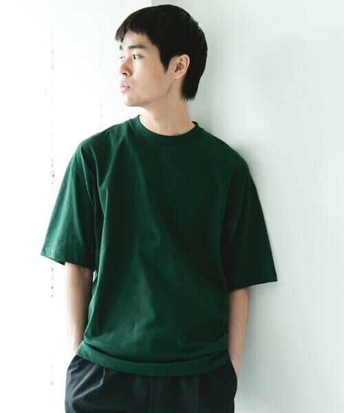 URBAN RESEARCH DOORS / アーバンリサーチ ドアーズ Tシャツ | ハイツイストクルーネック ショートスリーブTシャツ | 詳細3