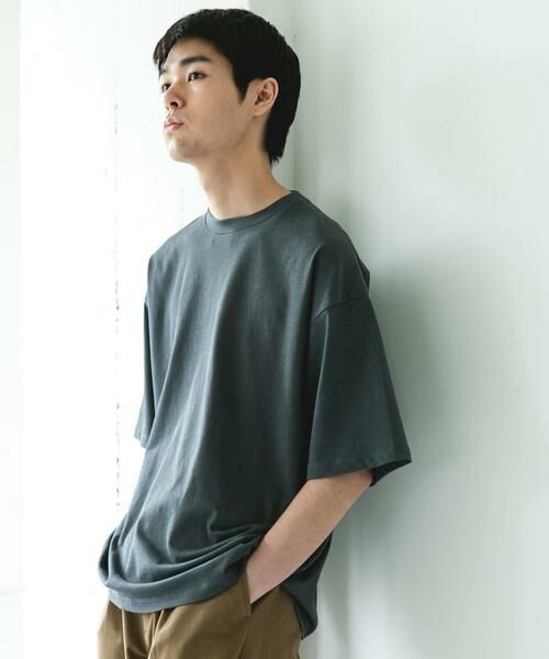URBAN RESEARCH DOORS / アーバンリサーチ ドアーズ Tシャツ | ハイツイストクルーネック ショートスリーブTシャツ | 詳細12