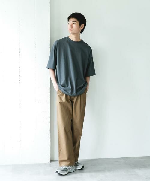 URBAN RESEARCH DOORS / アーバンリサーチ ドアーズ Tシャツ | ハイツイストクルーネック ショートスリーブTシャツ | 詳細13