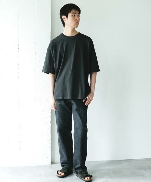 URBAN RESEARCH DOORS / アーバンリサーチ ドアーズ Tシャツ | ハイツイストクルーネック ショートスリーブTシャツ | 詳細25