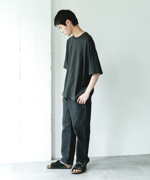 URBAN RESEARCH DOORS / アーバンリサーチ ドアーズ Tシャツ | ハイツイストクルーネック ショートスリーブTシャツ | 詳細26