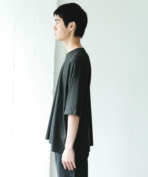 URBAN RESEARCH DOORS / アーバンリサーチ ドアーズ Tシャツ | ハイツイストクルーネック ショートスリーブTシャツ | 詳細28