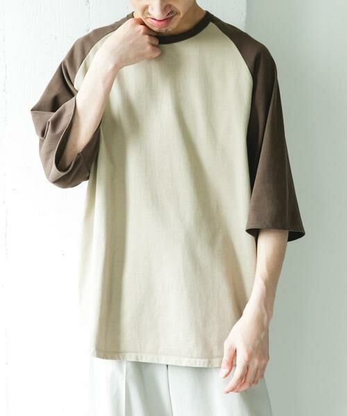 URBAN RESEARCH DOORS / アーバンリサーチ ドアーズ Tシャツ | Grow Organic ベースボールTシャツ | 詳細1