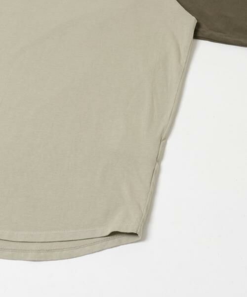 URBAN RESEARCH DOORS / アーバンリサーチ ドアーズ Tシャツ | Grow Organic ベースボールTシャツ | 詳細10