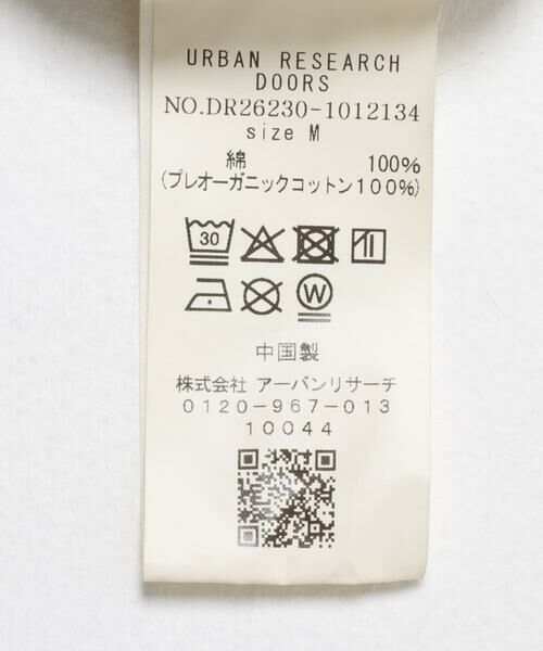 URBAN RESEARCH DOORS / アーバンリサーチ ドアーズ Tシャツ | Grow Organic ベースボールTシャツ | 詳細14