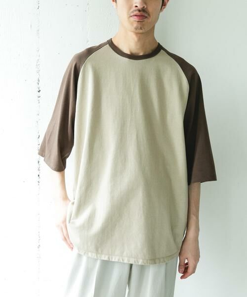 URBAN RESEARCH DOORS / アーバンリサーチ ドアーズ Tシャツ | Grow Organic ベースボールTシャツ | 詳細2