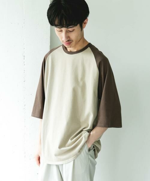 URBAN RESEARCH DOORS / アーバンリサーチ ドアーズ Tシャツ | Grow Organic ベースボールTシャツ | 詳細3