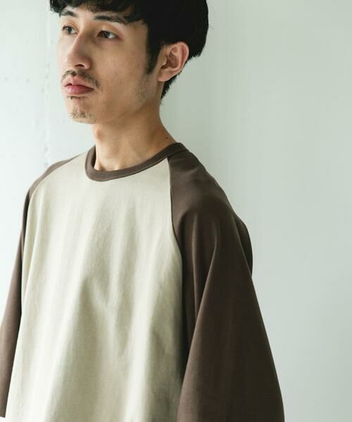 URBAN RESEARCH DOORS / アーバンリサーチ ドアーズ Tシャツ | Grow Organic ベースボールTシャツ | 詳細5