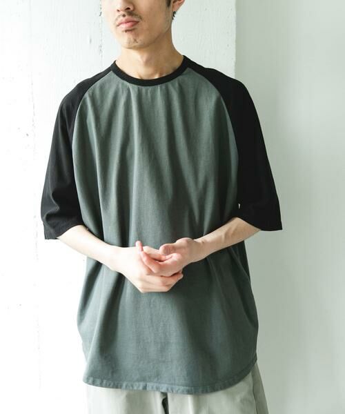 URBAN RESEARCH DOORS / アーバンリサーチ ドアーズ Tシャツ | Grow Organic ベースボールTシャツ | 詳細15