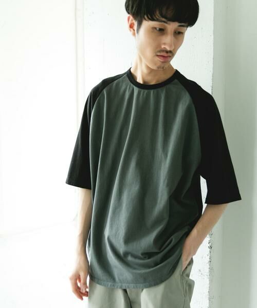 URBAN RESEARCH DOORS / アーバンリサーチ ドアーズ Tシャツ | Grow Organic ベースボールTシャツ | 詳細16