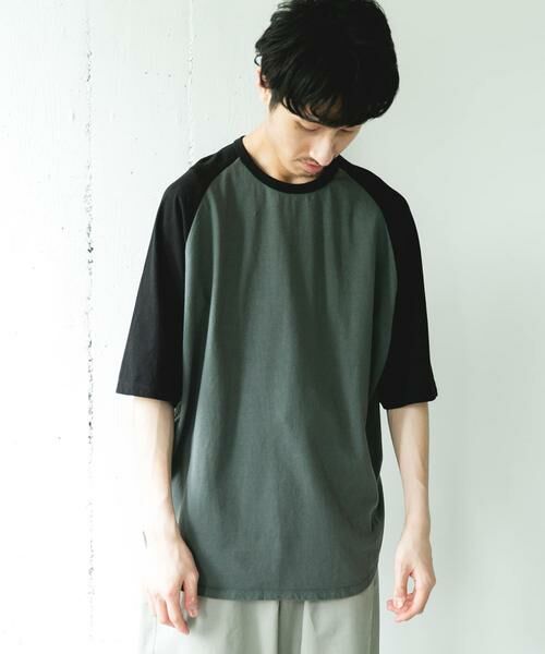 URBAN RESEARCH DOORS / アーバンリサーチ ドアーズ Tシャツ | Grow Organic ベースボールTシャツ | 詳細17