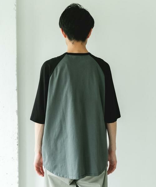 URBAN RESEARCH DOORS / アーバンリサーチ ドアーズ Tシャツ | Grow Organic ベースボールTシャツ | 詳細23