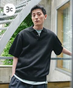 URBAN RESEARCH DOORS / アーバンリサーチ ドアーズ ニット・セーター | 『洗濯可/UVカット』『URTECH』Aircare ショートスリーブニットポロ