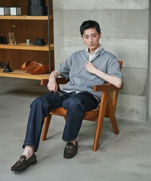 URBAN RESEARCH DOORS / アーバンリサーチ ドアーズ ニット・セーター | 『洗濯可/UVカット』『URTECH』Aircare ショートスリーブニットポロ | 詳細20