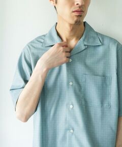 URBAN RESEARCH DOORS / アーバンリサーチ ドアーズ シャツ・ブラウス | セオアルファアプリントオープンカラーシャツ