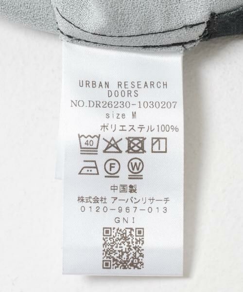 URBAN RESEARCH DOORS / アーバンリサーチ ドアーズ シャツ・ブラウス | セオアルファアプリントオープンカラーシャツ | 詳細29