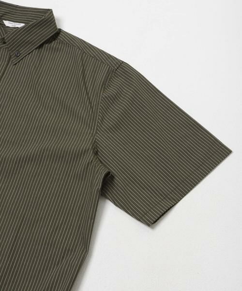 URBAN RESEARCH DOORS / アーバンリサーチ ドアーズ シャツ・ブラウス | ストライプボタンダウン ショートスリーブシャツ | 詳細12