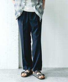 URBAN RESEARCH DOORS / アーバンリサーチ ドアーズ その他パンツ | COOLFIBER ツイルシャーリングスラックス