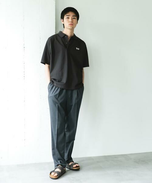 URBAN RESEARCH DOORS / アーバンリサーチ ドアーズ その他パンツ | COOLFIBER ツイルシャーリングスラックス | 詳細18