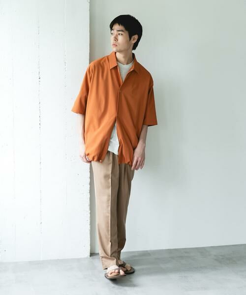 URBAN RESEARCH DOORS / アーバンリサーチ ドアーズ その他パンツ | COOLFIBER ツイルシャーリングスラックス | 詳細29