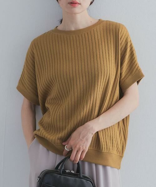 URBAN RESEARCH DOORS / アーバンリサーチ ドアーズ Tシャツ | ハニカムタックフレンチプルオーバー | 詳細4